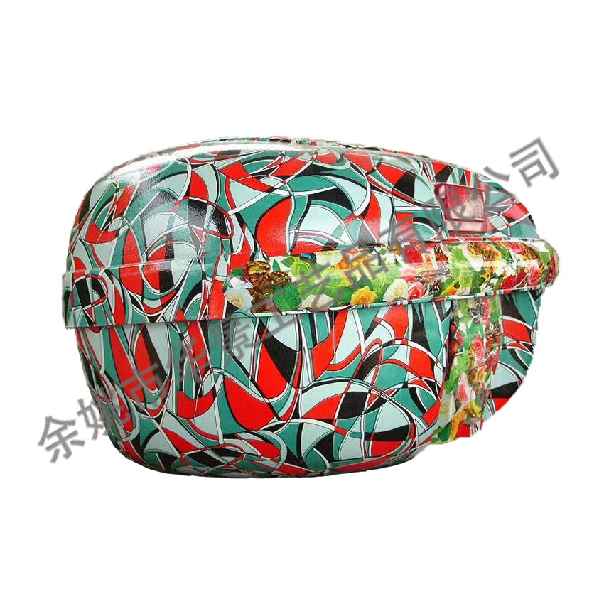 摩托车后尾箱塑料件处理