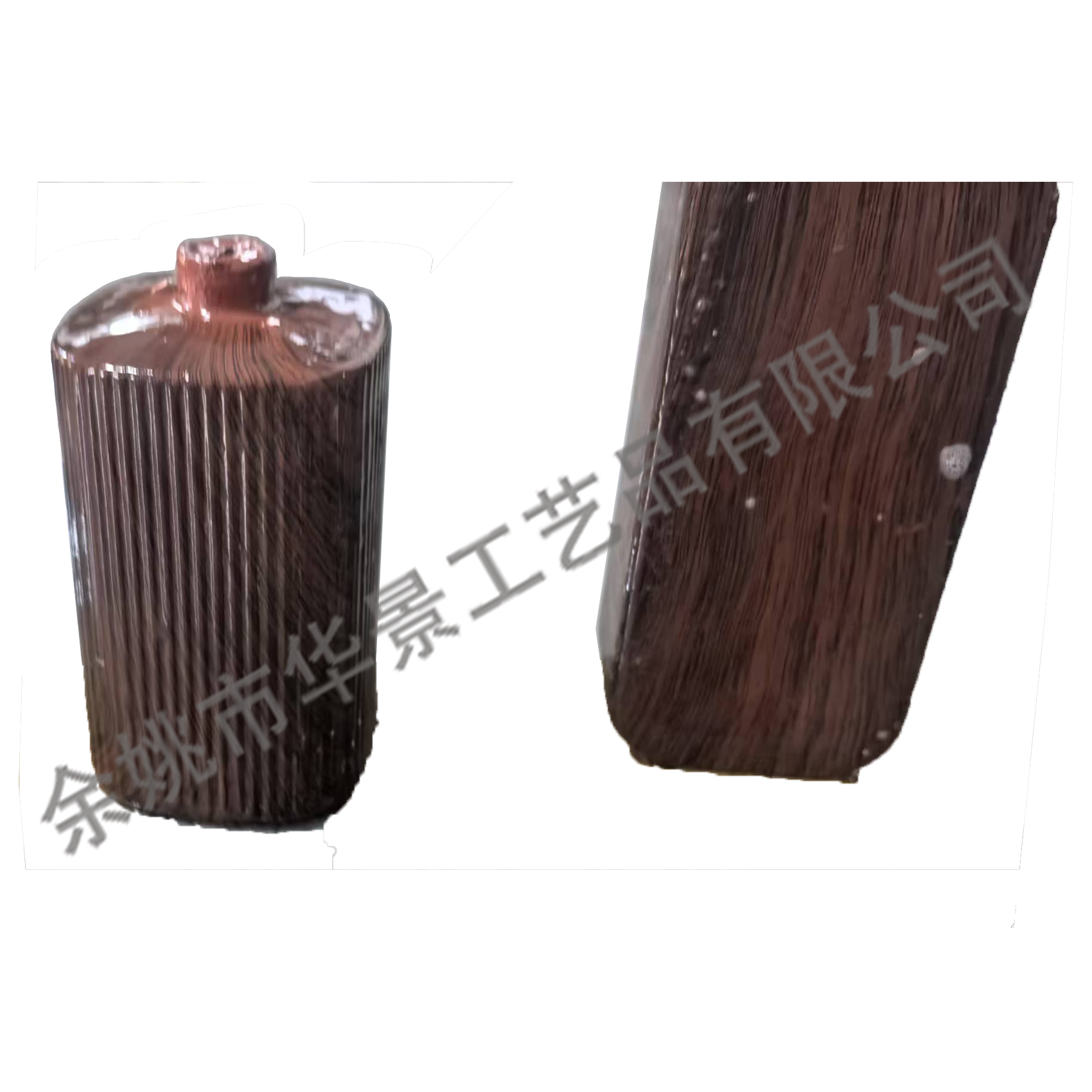 水壶罐表面木纹处理